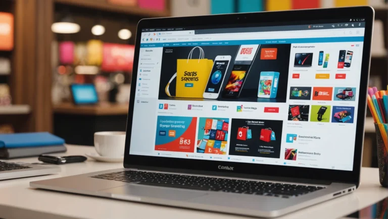 online shop werbung